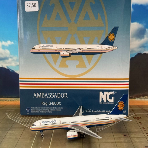NG models 英国大使航空 B757注册号：G-BUDXNG757系列的冷门