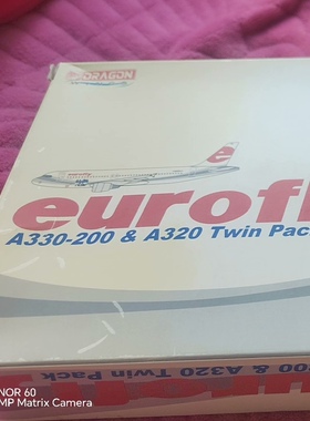 1：400 DW eurofly航空A330-200 A3201：400飞机模型可能存在一