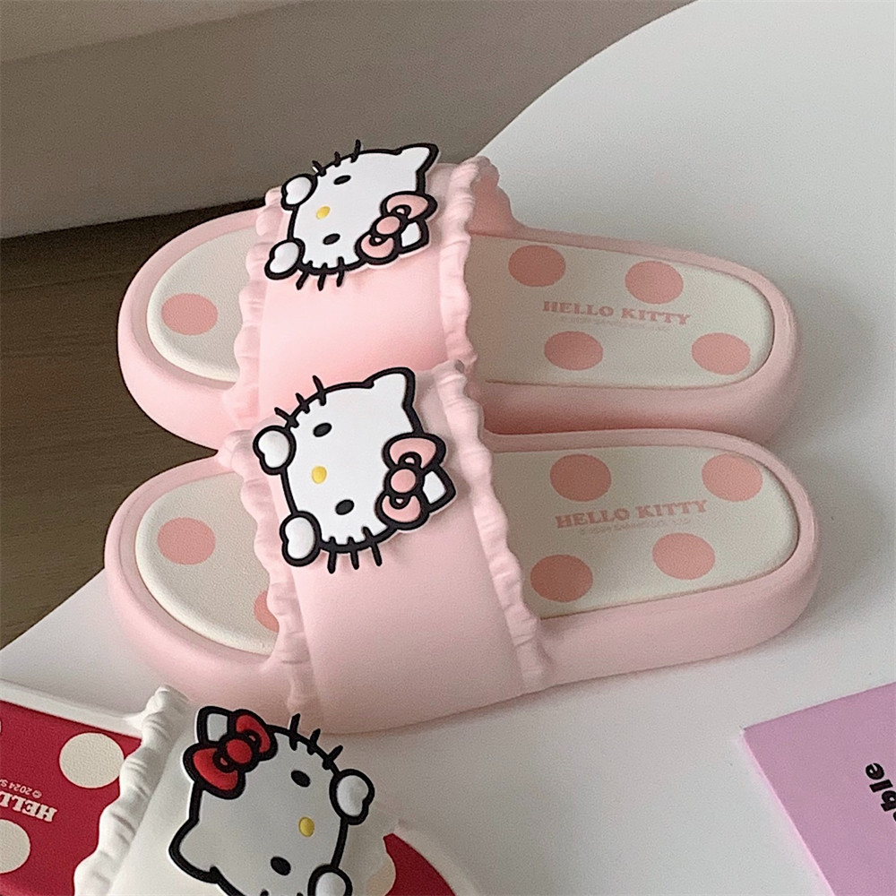 三丽鸥可爱HelloKitty儿童拖鞋图片