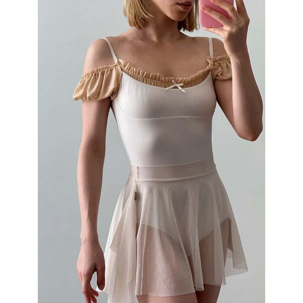 2026新款芭蕾舞舞蹈练功服粉色体操服形体空中瑜伽服女连体衣JA