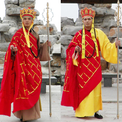 2026新款86西游记师徒四人全套演出服装成人唐僧孙悟空衣服猪八