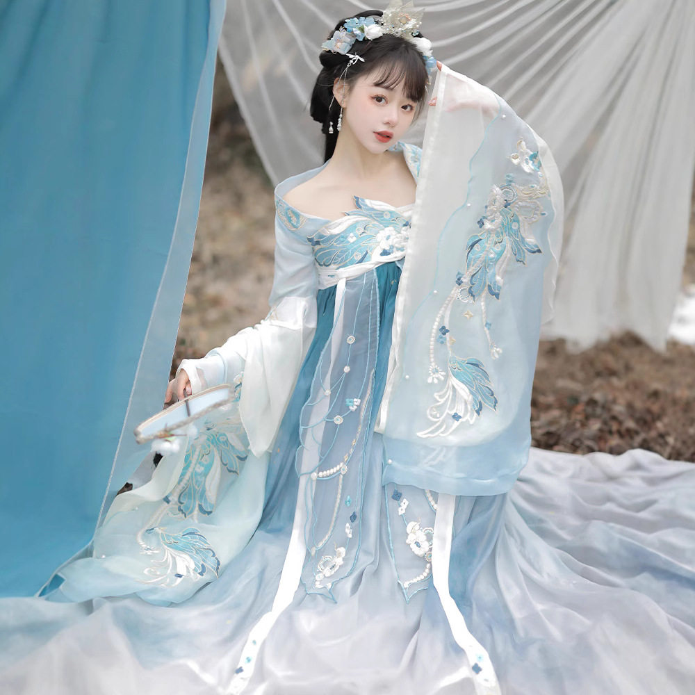 2026新款原创汉服女装改良南北朝齐胸古装魏晋风春夏款古风超仙汉