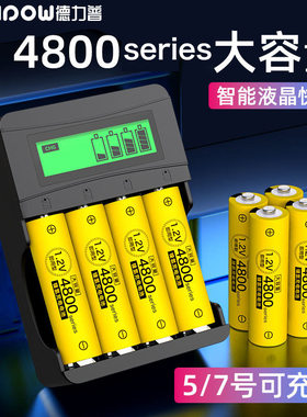 德力普1.2V4800mAh快充电池