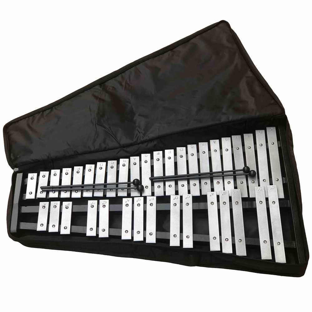 正品37小钟琴专业30音敲琴打击乐器马林巴琴奥尔夫铝板琴幼儿园15