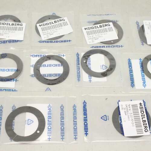 议价10x HEIDELBERG 61,5 X 40 Schneidmesser Slitting Knife Bl