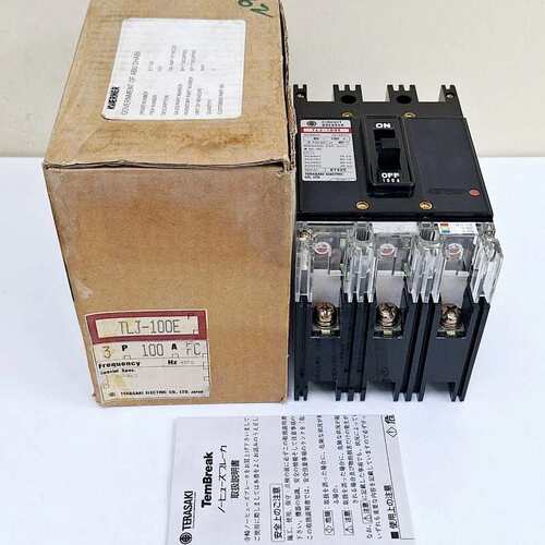 议价Terasaki TLJ-100E Circuit Breaker 100A 3 Pole