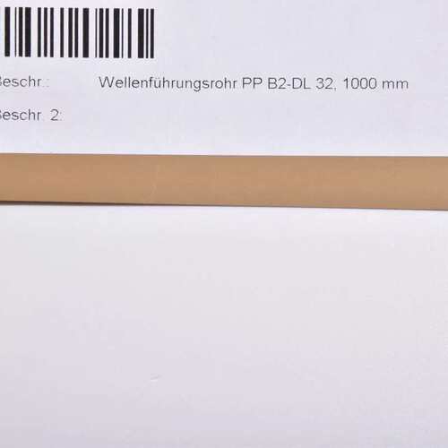 议价LUTZ 0102-211, PP B2-DL 32, shaft guide tube 1,0m - NEW