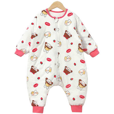 儿童连体睡衣12-24℃蓬松棉保暖