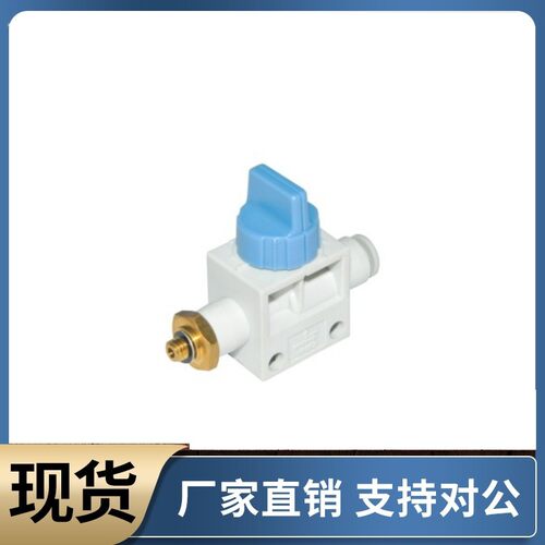 手动阀 单边螺纹型 XZL21-D4 D6 D8 D10 D12-M5 1 2 3 4-2 3-A