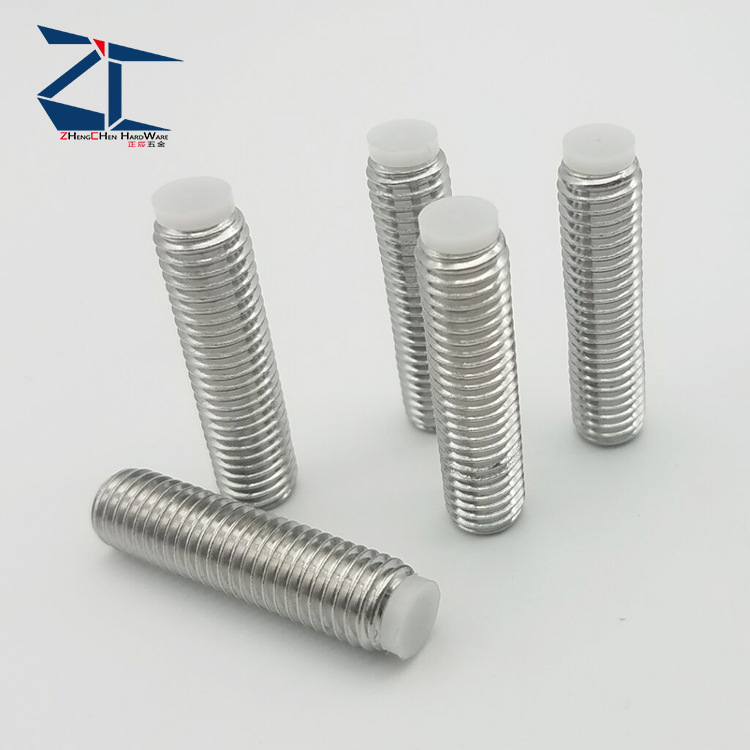 304内六角防滑胶头紧定螺栓(TDA26）橡胶头机米螺丝替代SBPPS8-10