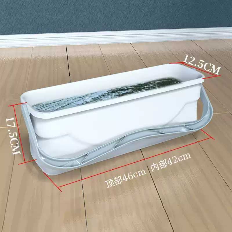 双提手拖把桶家用拖布桶塑料加厚长方形拖地桶洗拖把神器墩布水桶