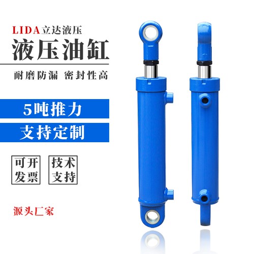 5吨货梯升降机法兰耳环油缸