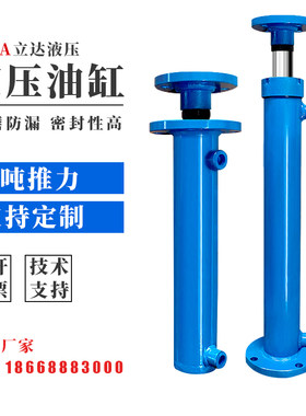 5吨货梯升降机双向法兰耳环油缸