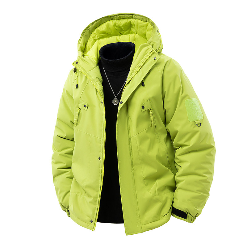 冬季加厚连帽棉服男潮流工装外套防风防水休闲夹克男装,男装,夹克,淘宝优惠券,粉丝福利购,淘宝优惠卷