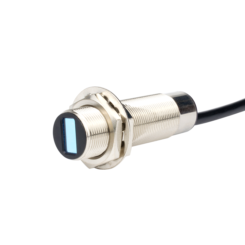 M18激光漫反射光电开关传感器 LTD-18NO红外光电感应器开关DC24V