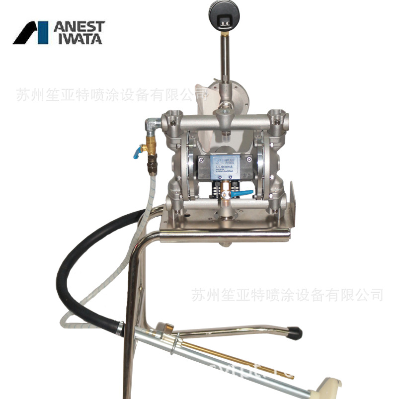 ANEST IWATA支架式DPS-90E油漆涂料机器人往复机流体输送隔膜泵