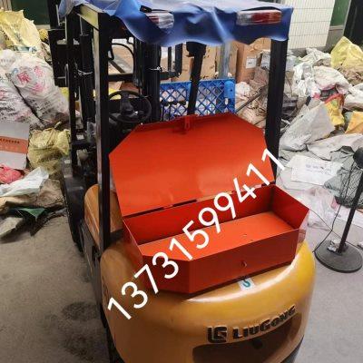 叉车配重工具箱 通用加厚铁皮箱加装工具箱适用合力杭州龙工柳工