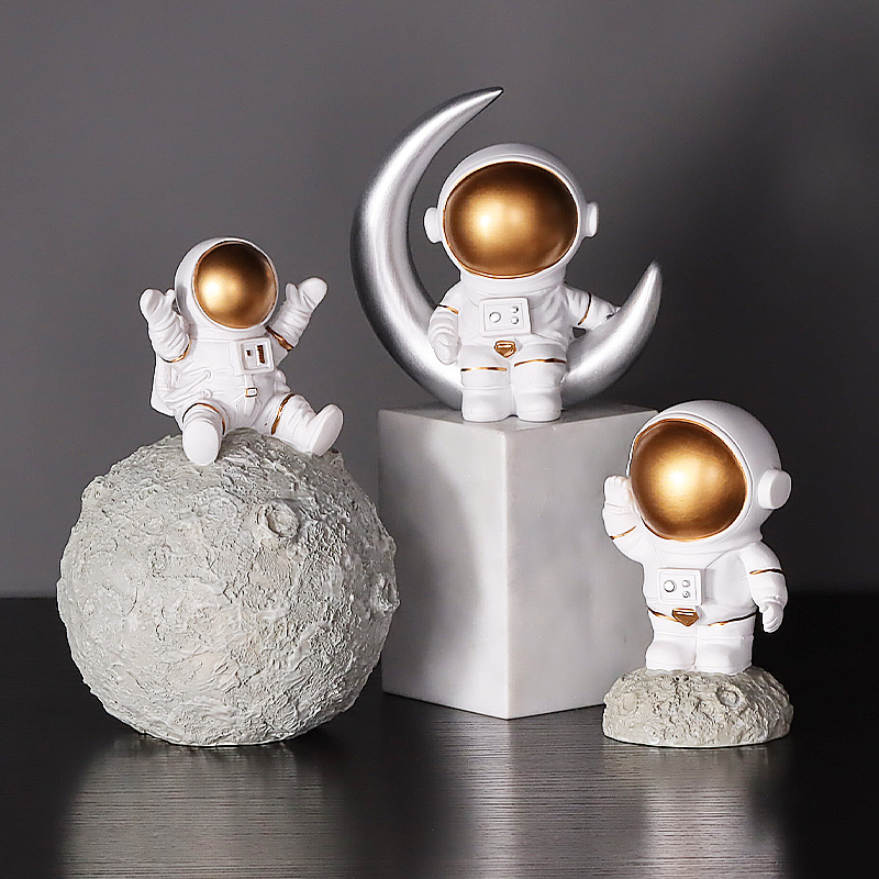 现代宇航员高级感酒柜家居装饰