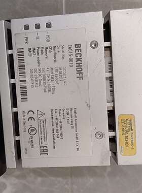 {议价}德国BEHOFF控制器，型号：C6015-0010，二手