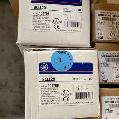 {议价}通用GE辅助BCLL20触点BCLL20触头