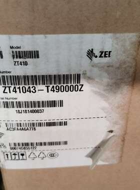 {议价}ZEBRA  ZT41043-T490000Z正品现
