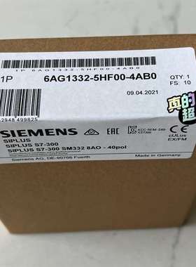 {议价}6AG1332-5HF00-4AB0  6AG1 332-5