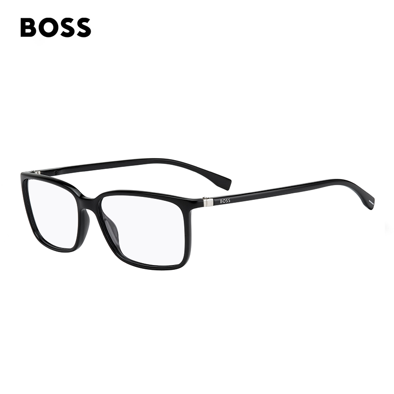 HUGO BOSS雨果博斯眼镜框男经典方形黑框镜架 0679
