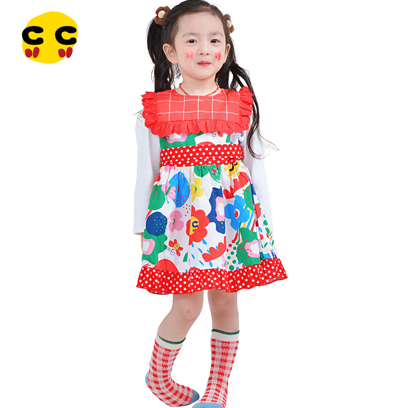 clanc公主裙童装甜美春秋