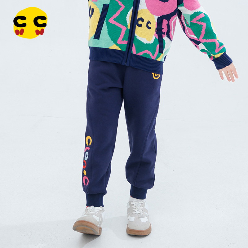 clanc长裤针织裤针织卫裤加绒