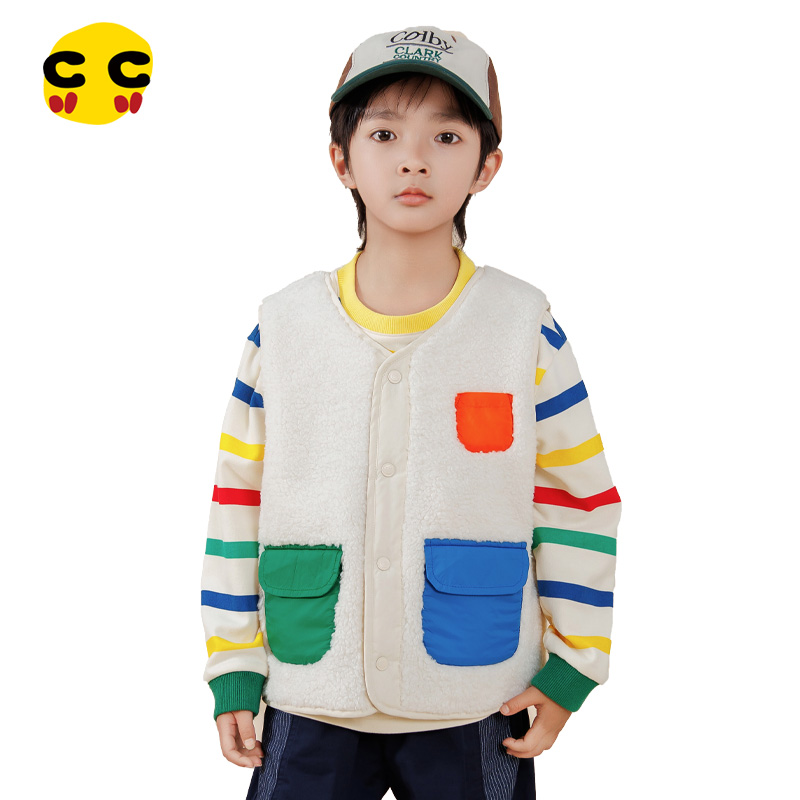 clanc百搭休闲聚酯纤维春秋马甲