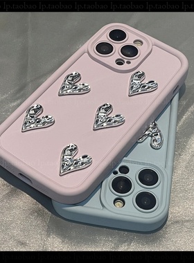适用vivoy77e手机壳y78+立体小爱心y76彩色y73s保护套y53s肤感y52s女款y30软硅胶y33s凹凸y93潮y35t1x新z55G
