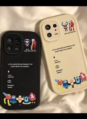 适用OPPOReno10黑白色reno9pro+手机壳reno8可爱reno7情侣5k全包防摔4se保护套2z男女款6por十硅胶5G新潮3软