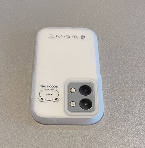 iQOO10简约情侣小熊vivoiqooneo7手机壳6se可爱IQ008保护套5NEO全包防摔U3软Z6X清新U5男女款z1x适用5G萌9pro