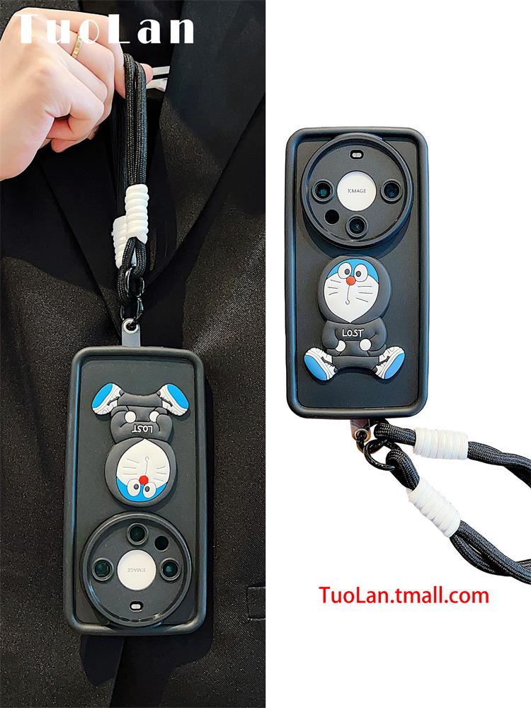 适用小米13pro可爱呆萌叮当12x手机壳mi9保护套10s卡通情侣11青春版男女款Civi 3蓝胖子1s立体M8全包边防摔5G