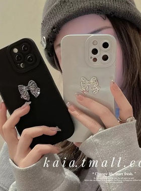 适用立体蝴蝶结vivos12手机壳s10pro情侣s9全包边s7e保护套s6软壳s5简约s1男女款s10e防摔s7t硅胶s9e黑白色5G