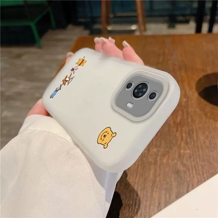 适用一加ace2卡通可爱动物1加11手机壳1+9情侣8T男女款OPPOA2pro保护套a1潮牌9R软硅胶全包防摔5G一加12萌por