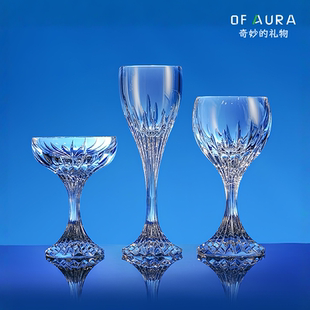 AURA高端K9水晶红酒杯高脚杯葡萄酒香槟杯子结婚送礼家用