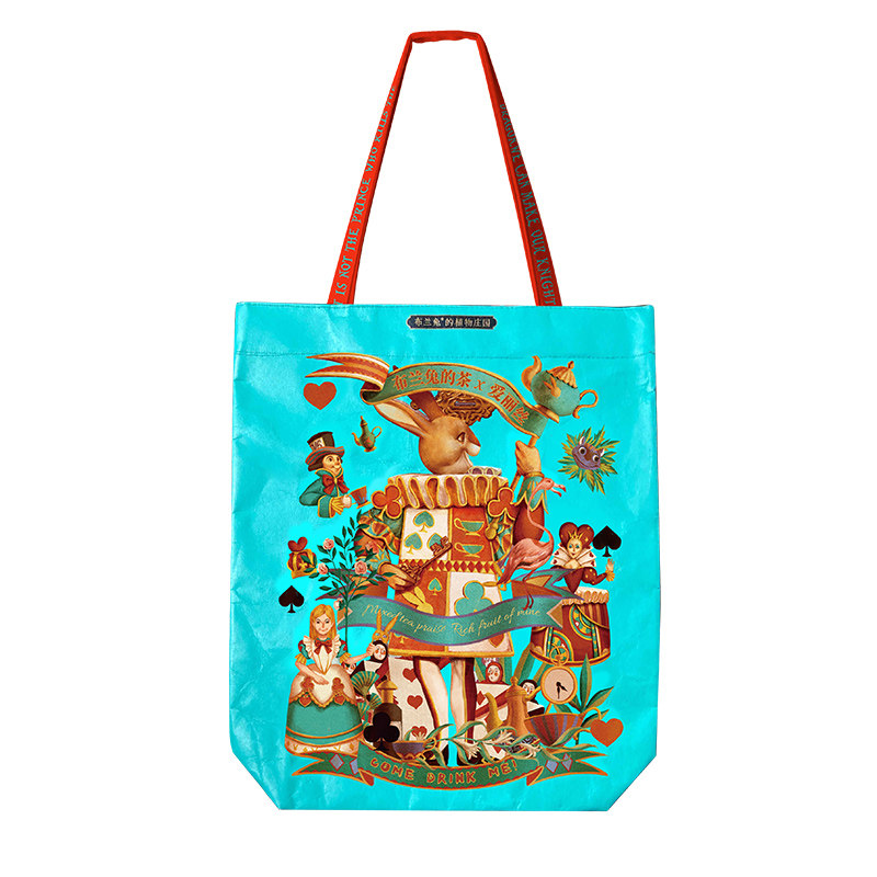 Brandy rabbit Alice Cloth bag DuPont paper reticule knapsack Canvas bag student The single shoulder bag blanbunnyin the Tableware , Tableware , Fruit bowl/Fruit plate/Hamper  category - from Buy2taobao.com to provide professional Taobao agent buy service