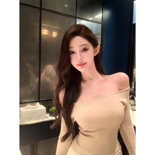 Chill巧儿【纯欲特调】两穿竖坑条显瘦高弹针织衫纯欲显瘦小上衣