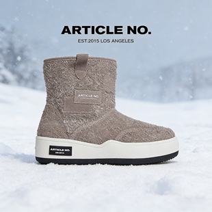 雪地靴保暖厚底毛绒汉堡靴中高筒靴子25秋冬新品 ARTICLE NO.经典