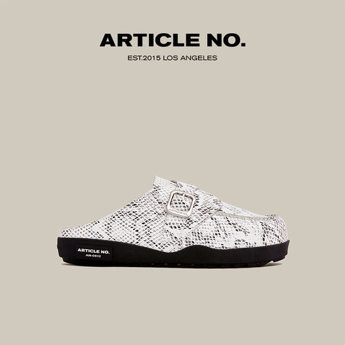 ARTICLE NO.小众设计牛皮穆勒拖鞋女夏外穿春新款通勤时尚鞋子