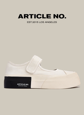 ARTICLE NO.新款玛丽珍鞋圆头法式单鞋时尚复古女鞋厚底浅口