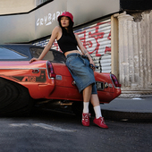 ARTICLE NO.内增高薄底鞋 复古德训鞋 新年系列赵昭仪同款 休闲鞋