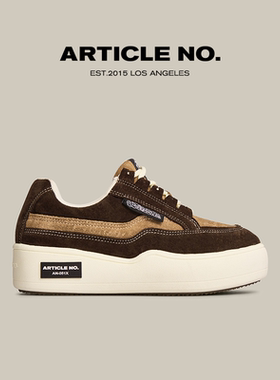 25新品ARTICLE NO.复古汉堡休闲鞋厚底增高板鞋汉堡鞋美拉德松糕