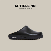 穆勒鞋 大圆头厚底增高一脚蹬牛皮勃肯拖鞋 NO.新品 ARTICLE