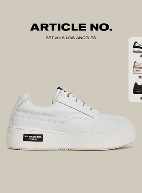 成毅同款ARTICLE NO.复古小白鞋厚底增高汉堡鞋松糕休闲鞋春夏款