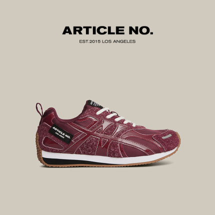 ARTICLE NO.千禧慢跑鞋绒面网面鞋休闲鞋安可拉红跑鞋男女同款