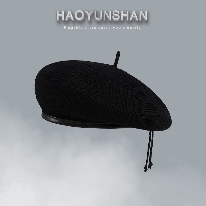 网红同款pu皮包边贝雷帽子女春秋英伦复古百搭画家帽休闲蓓蕾帽潮,服饰配件/皮带/帽子/围巾,帽子,淘宝优惠券,粉丝福利购,淘宝优惠卷