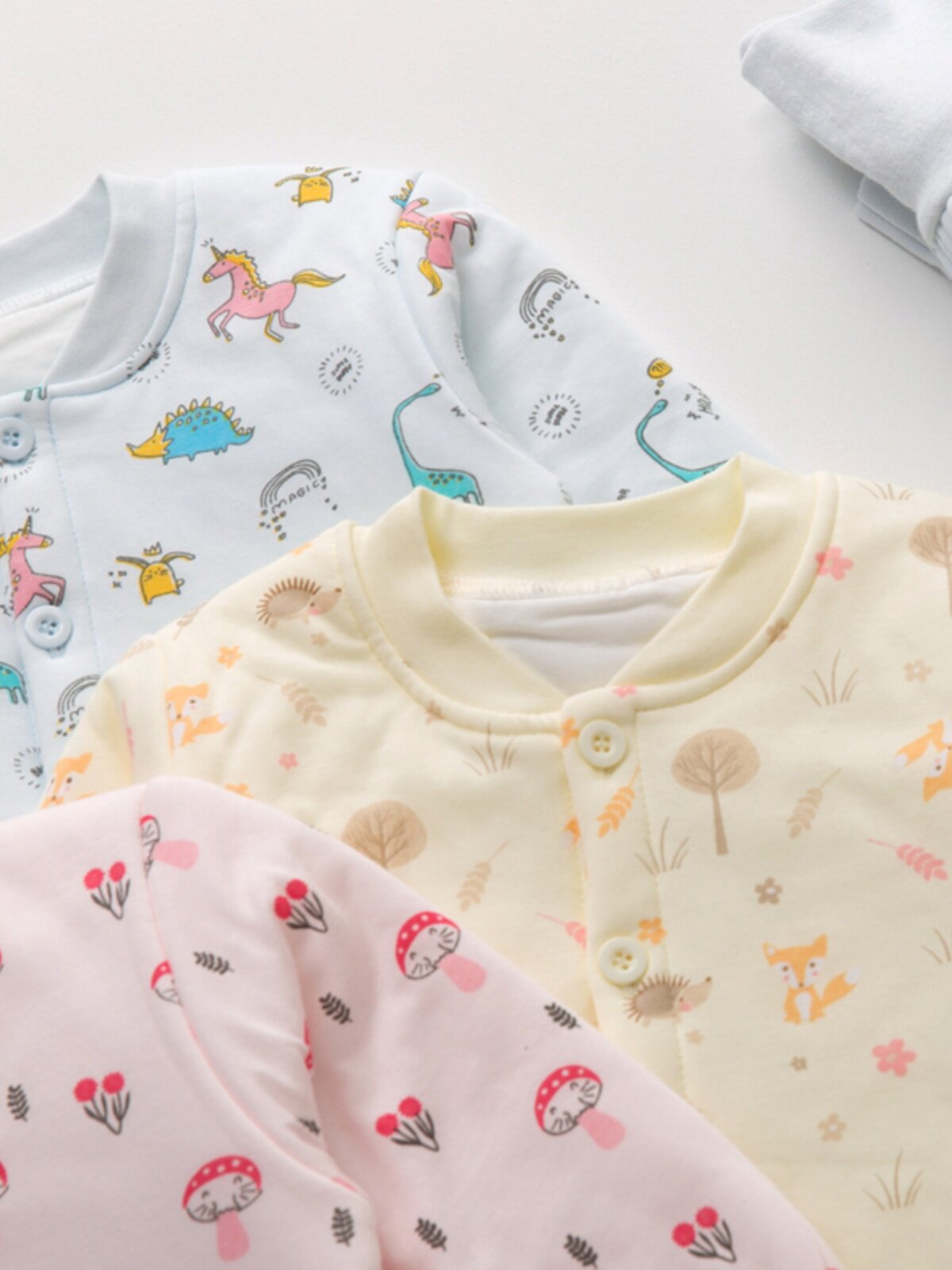 LEBEI BEAR BABY WINTER THERMAL UNDERWEAR SET BABY COTTON THICKENED PAJAMAS NEWBORN ANTARCTIC COTTON HOME SERVICE