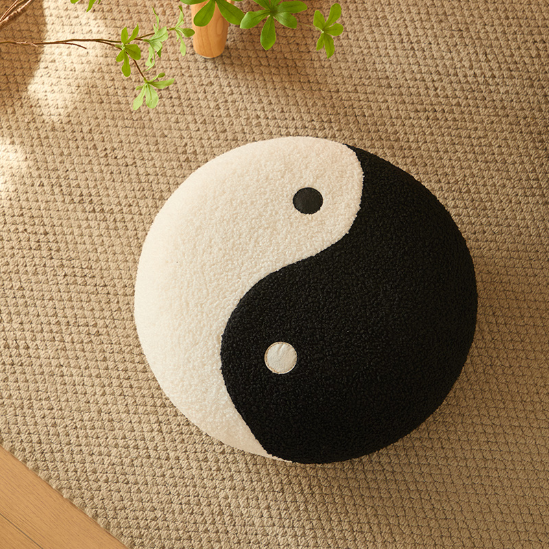 凳子家用矮凳中国风太极小板凳